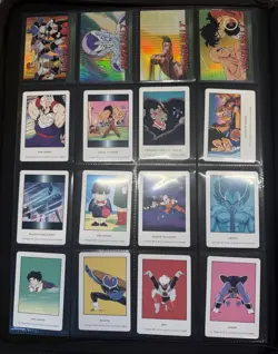 Dragon Ball Z Cards 1990s 90s Vintage Lot Funimation 1996 -- MP / HP / DMG - Image 2