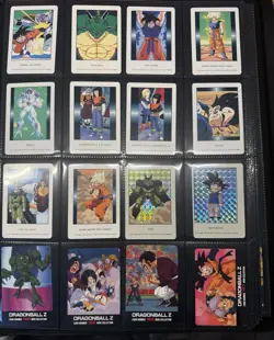 Dragon Ball Z Cards 1990s 90s Vintage Lot Funimation 1996 -- MP / HP / DMG - Image 4