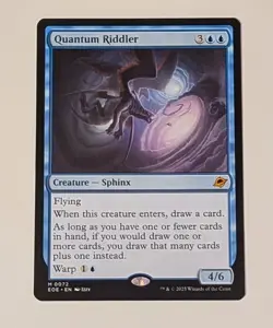 MTG English Quantum Riddler NM Normal Edge of Eternities - Image 1