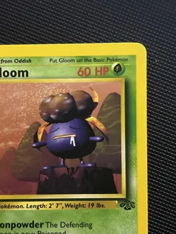 Gloom 37/64 - Jungle Set - 1st Edition Uncommon Pokemon Card - Near Mint - Image 5
