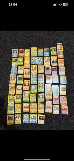 Pokemon Original Base Cards 1999 Bundle 89 Cards Inc-Gyarados Charmander Squirtl - Image 1