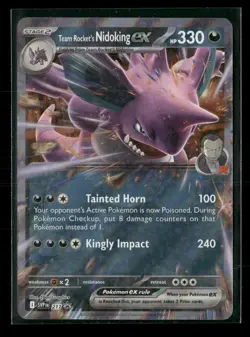 Team Rocket's Nidoking ex - Holo Promo SV: Scarlet & Violet Promo Cards 217 NM P - Image 1