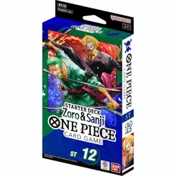 Starter Deck - One Piece Card Game Mazzo Zoro and Sanji - ST-12 Inglese - Image 1