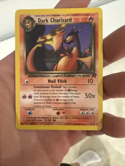 Pokemon Dark Charizard TCG Team Rocket Non Holo Card 21/82 - Image 1