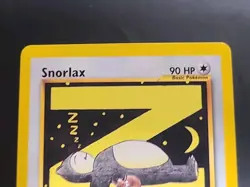 Snorlax Z Black Star Promo #49 Basic Pokemon Card TCG WOTC League NM G2U - Image 2