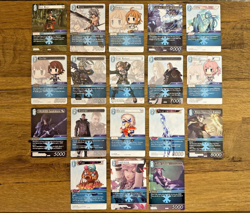 Final Fantasy TCG Trading Card Opus 23 Full COMMON RARE HERO Non-Foil Play Set - Image 3