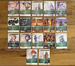 Final Fantasy TCG Trading Card Opus 23 Full COMMON RARE HERO Non-Foil Play Set - Image 4