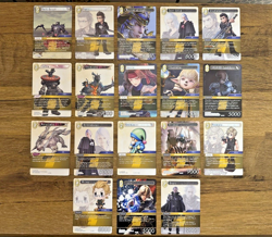 Final Fantasy TCG Trading Card Opus 23 Full COMMON RARE HERO Non-Foil Play Set - Image 5