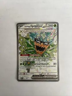 SV: Scarlet & Violet Promo Cards #166 Teal Mask Ogerpon ex R10818 - Image 1