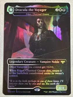 MTG / Dracula the Voyager / VOW / #341 / FOIL / Rare / NM - Image 1