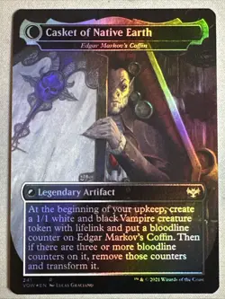 MTG / Dracula the Voyager / VOW / #341 / FOIL / Rare / NM - Image 2