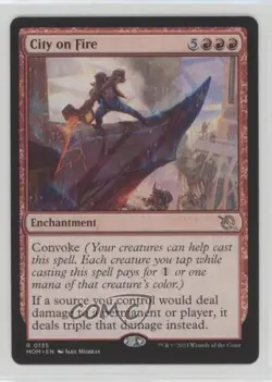 City on Fire Magic: March of the Machine MOM #0135 - Image 1