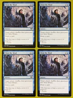 Clear the Mind x4 Ravnica Allegiance 4x Playset Magic the Gathering MTG - Image 1