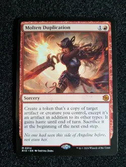 Molten Duplication Outlaws of Thunder Junction: the Big Score Regular - Image 1