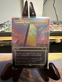 Command Tower (1994) (Rainbow Foil) Secret Lair Drop Foil - Image 1