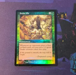 MTG 1x Snake Pit FOIL x1 Mercadian Masques NM - Image 1