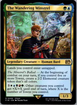 MTG Final Fantasy - The Wandering Minstrel #249 - Image 1