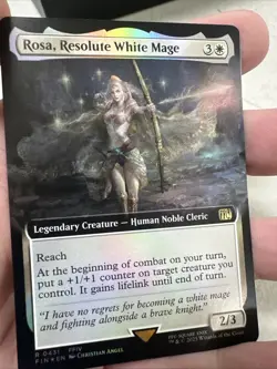 Rosa, Resolute White Mage (Extended Art) Final Fantasy Foil - Image 2