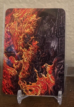 Sorcery: Contested Realm - Arthurian Legends - Hamlet's Ablaze! Foil NM/M - Image 2