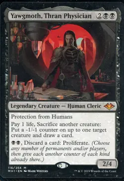 2020 Magic the Gathering Yawgmoth Thran Physician Legendary Creature Nr/Mt - Image 1