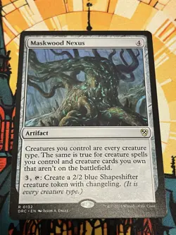 MTG ~Maskwood Nexus [Aetherdrift Commander, NM] - Image 1