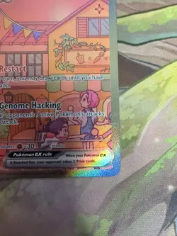 Pokemon TCG Scarlet & Violet Mew EX SVP 053 Black Star Promo Holo - Image 5