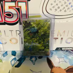 Pokemon TCG S&V 151 Bulbasaur Holo Card 166/165 SIR English - Image 1