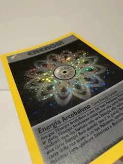 Rainbow Energy 17/82 Team Rocket Holo Rare Pokemon Card HP Italian - Image 3