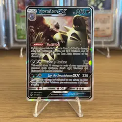 Pokemon TCG: Tyranitar GX 121/214 Lost Thunder Ultra Rare LP - Image 1
