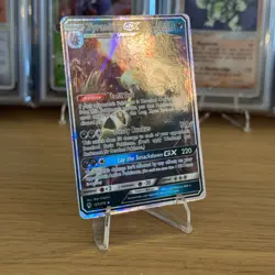 Pokemon TCG: Tyranitar GX 121/214 Lost Thunder Ultra Rare LP - Image 2