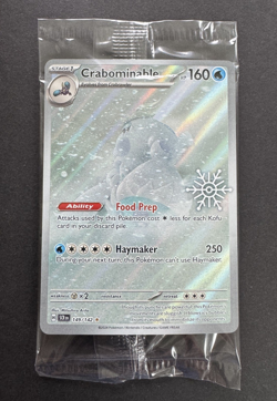 Pokemon Crabominable - (Holiday Calendar) 149/142 Holo - Factory Sealed - Image 1