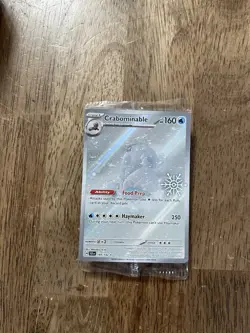 Crabominable 149/142 2025 Holiday Calendar Holo SEALED Pokemon TCG - Image 1