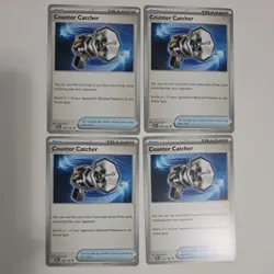 4x Counter Catcher 160/182 Paradox Rift Uncommon Pokemon TCG Playset NM - Image 1
