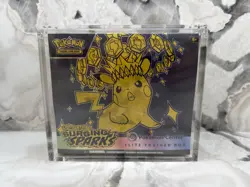 Pokemon Surging Sparks Elite Trainer Box ETB Pokemon Center Exclusive New Sealed - Image 1