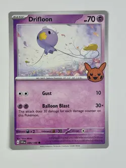 Pokemon TCG - Drifloon - 089/198 - 2023 S&V: SVI- Trick Or Trade - Common - Image 1