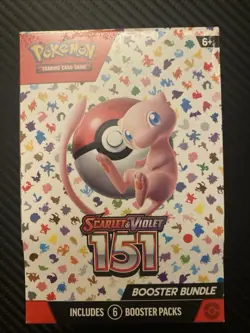 Brand New Sealed Authentic Pokemon TCG Scarlet and Violet 151 Booster Bundle 820650853210 - Image 1