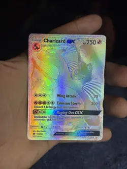 Pokemon TCG Charizard GX (Secret) 150/147 Sm-Burning Shadows Holo Rainbow - Image 2