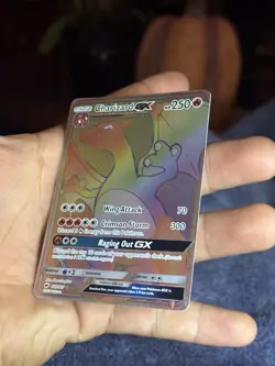 Pokemon TCG Charizard GX (Secret) 150/147 Sm-Burning Shadows Holo Rainbow - Image 3