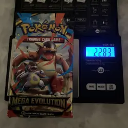 (VERY HEAVY) 22.83g Pokemon TCG Mega Evolution Booster Pack (SEALED)✅ - Image 1