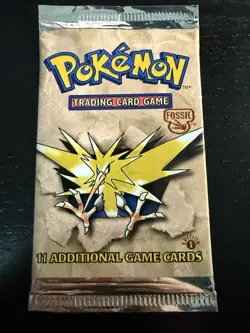 Pokemon Fossil Booster Pack - Image 1