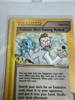 Professor Elm’s Training Method 148/165 Expedition WOTC Vintage Pokemon - Image 2