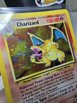 1999 Pokemon Base Set Unlimited Charizard 4/102 Holo NM-MINT Condition - Image 5