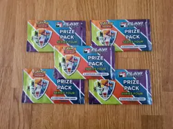 5x Play! Pokemon TCG Prize Pack Series 4 Booster Pack - Image 1