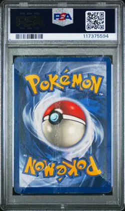 1999 POKEMON BASE SET UNLIMITED #10 MEWTWO-HOLO PSA 1 - Image 2