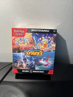 Pokemon Surging Sparks SV08 Booster Bundle TCG 6 packs New Sealed - Image 4