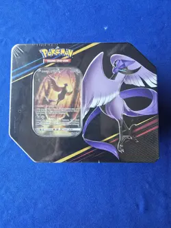 Pokemon Crown Zenith Tin Galarian Articuno Sword & Shield Factory Sealed - Image 1