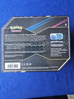 Pokemon Crown Zenith Tin Galarian Articuno Sword & Shield Factory Sealed - Image 2