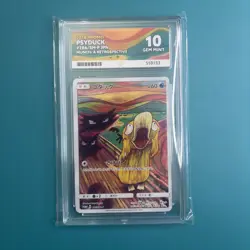Psyduck Munch 286/SM-P Promo Munch A Retrospective Not PSA 10 / ACE 10 GEM MINT - Image 1