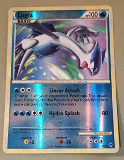 Pokemon Lugia TCG Holo Rare Card Call of Legends 15/95 - Image 1