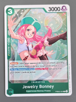 Jewelry Bonney PRB-02 PRB02-004 Foil Rare The Best Vol 2 One Piece Card NM TCG - Image 1